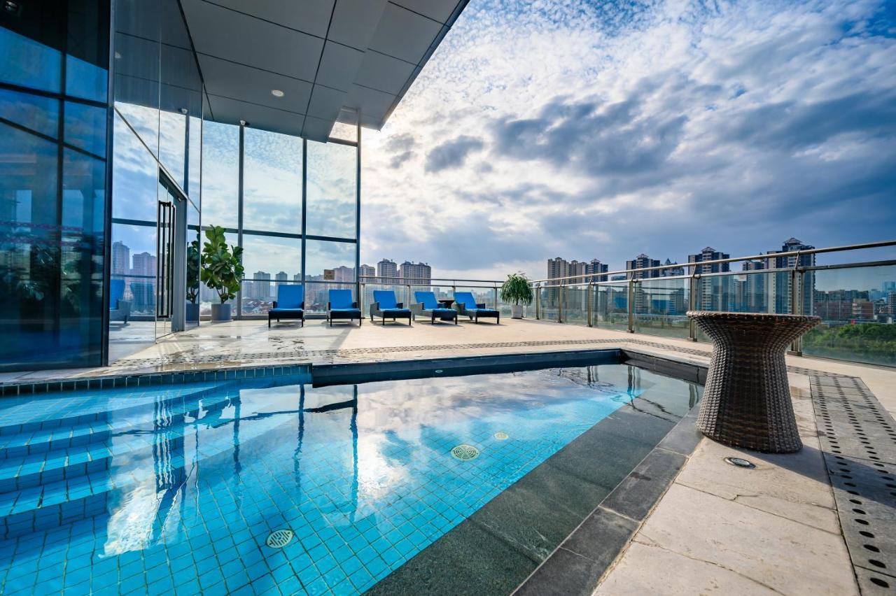 Hotel Crowne Plaza Huizhou By Ihg Exterior foto